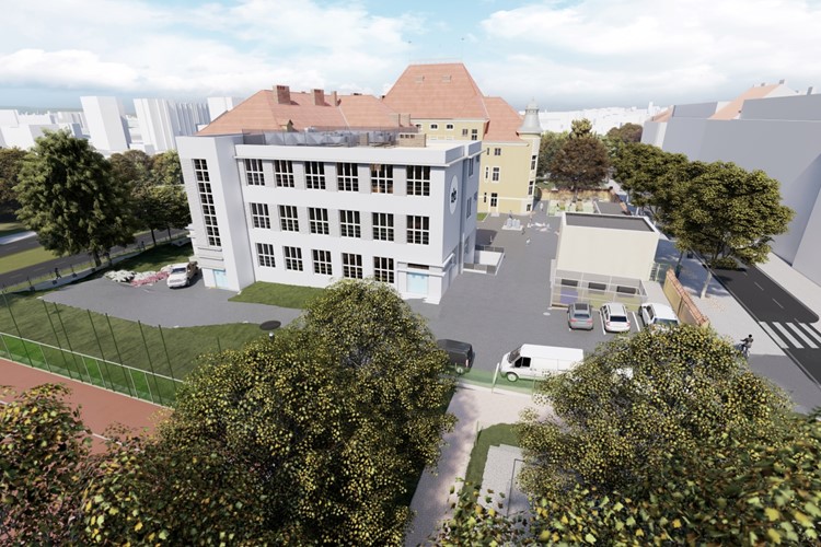 Praha 10 chystá otevření nově zrekonstruované základní školy V Olšinách, první žáky přivítá ve školním roce 2025/2026 
