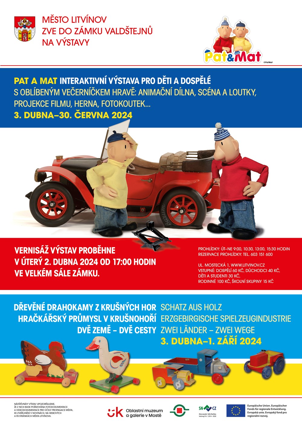 Pat a Mat - interaktivní výstava pro děti a dospělé
