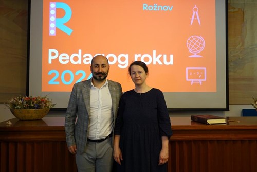Pedagogem roku se stala Olga Gardašová z Gymnázia Rožnov pod Radhoštěm