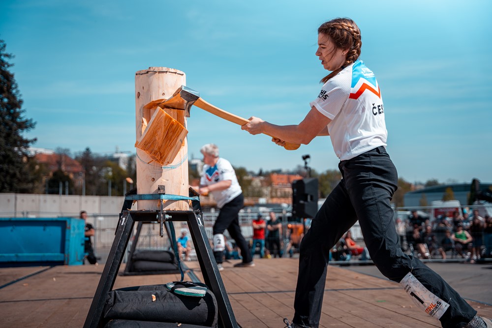 Adrenalinová podívaná - dřevorubecká soutěž STIHL TIMBERSPORTS® v Lanškrouně
