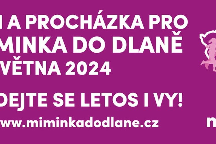 Procházkou či během pomůžete předčasně narozeným dětem  Zapojit se můžete kdekoliv