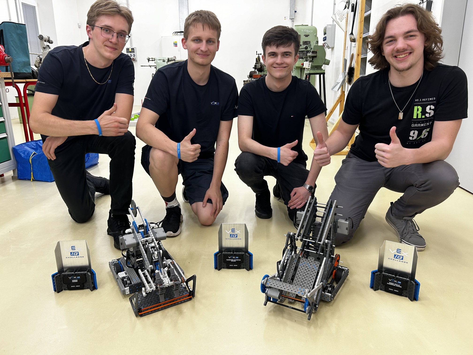 Jsme mistři republiky v robotice, hlásí z českolipské průmyslovky