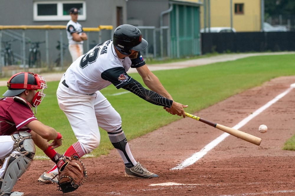 Jakub Kaplan zaznamenal homerun.