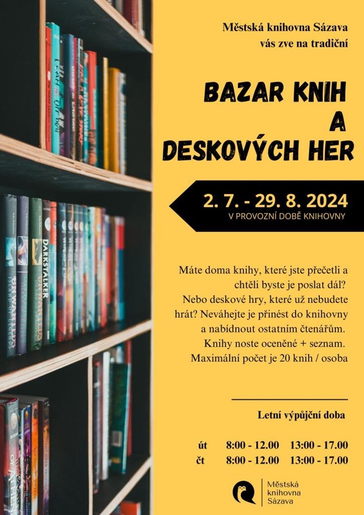 Bazar knih a deskových her