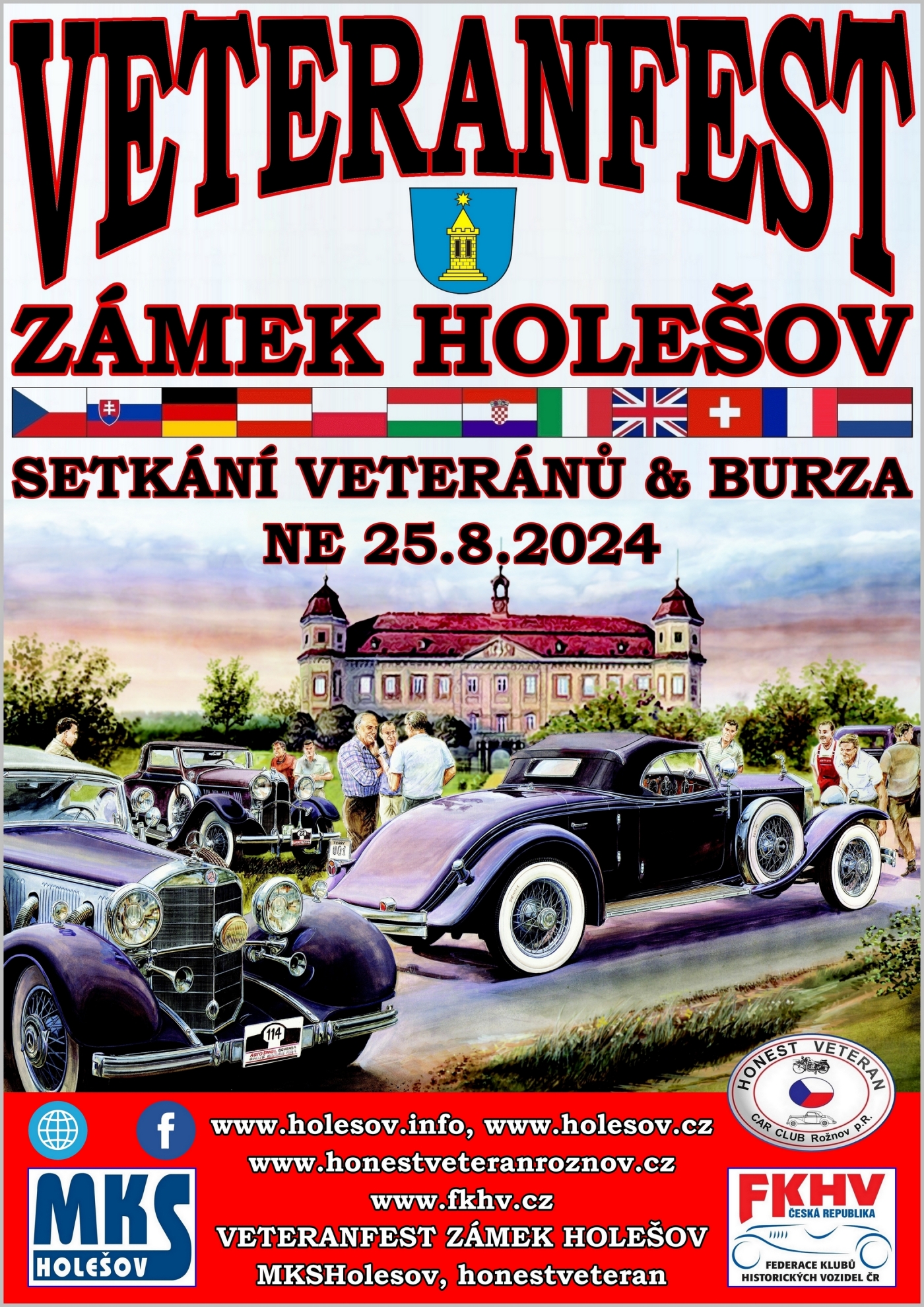  Veteranfest, zámek Holešov