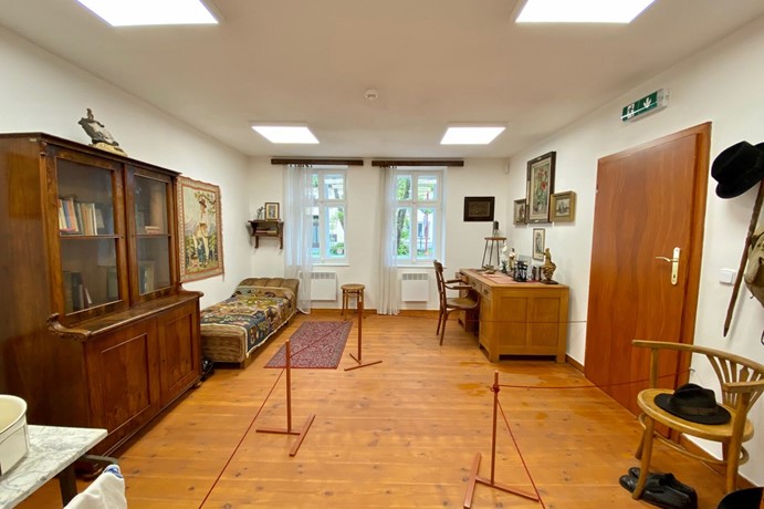 Červený domek Petra Bezruče