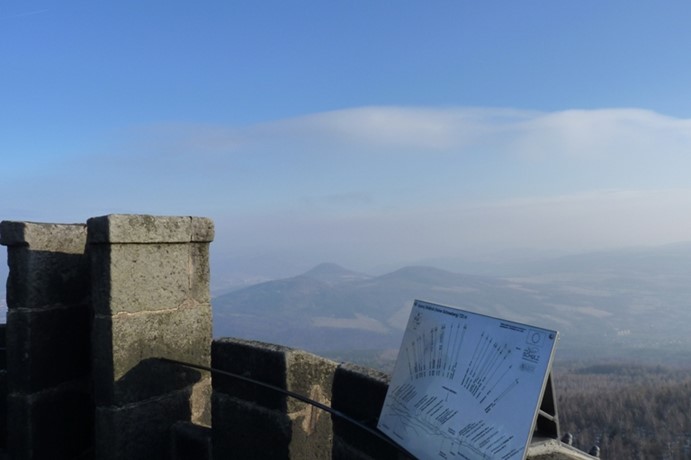 Rozhledna Děčínský Sněžník (Schneeberg)