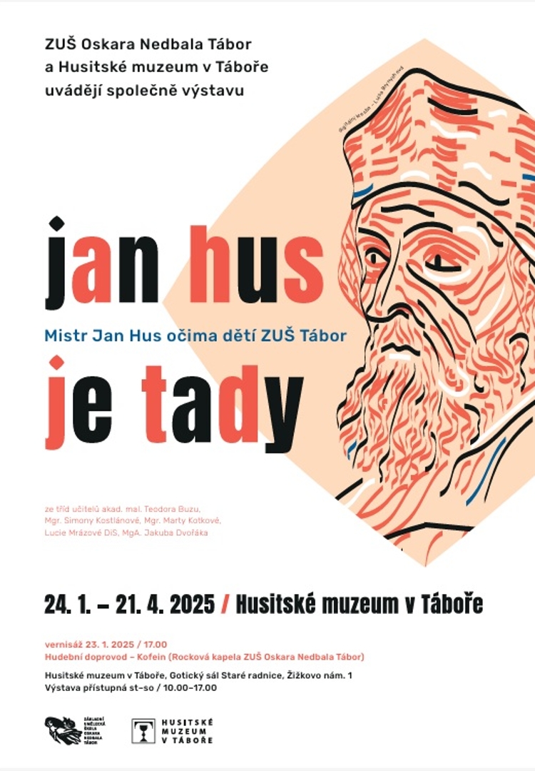Jan Hus je tady - Mistr Jan Hus očima dětí ZUŠ Tábor