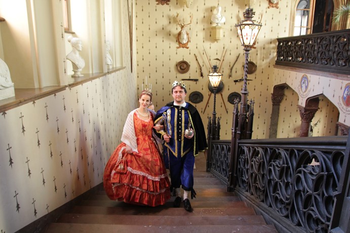 Pyšná princezna – pohádkové prohlídky na zámku Sychrově