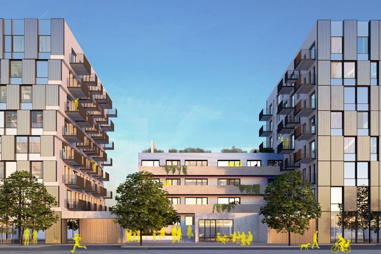 Kousek od centra Brna roste nová moderní čtvrť Brno Jedna