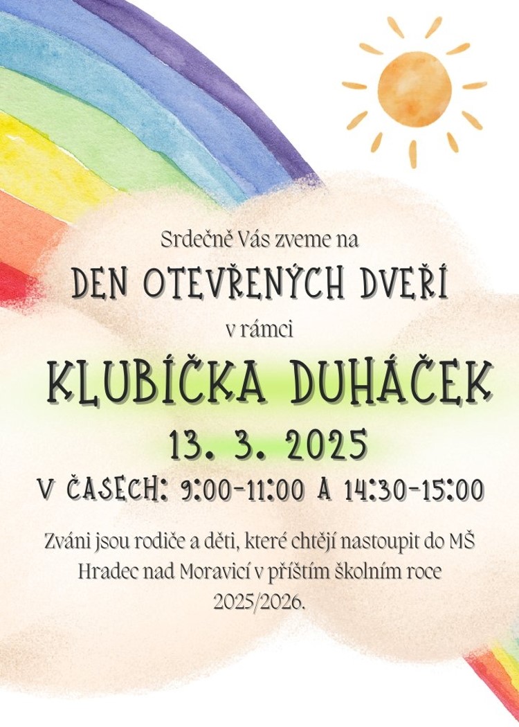 Klubíčko Duháček