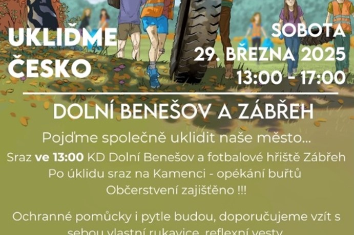 Ukliďme Dolní Benešov a Zábřeh