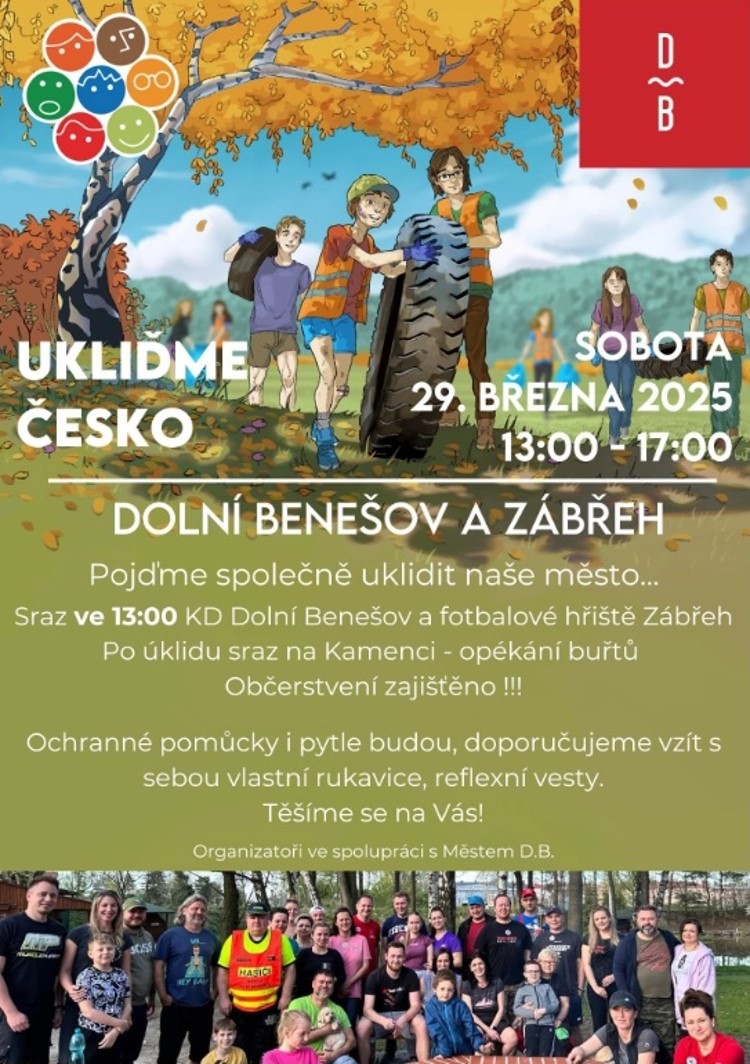 Ukliďme Dolní Benešov a Zábřeh