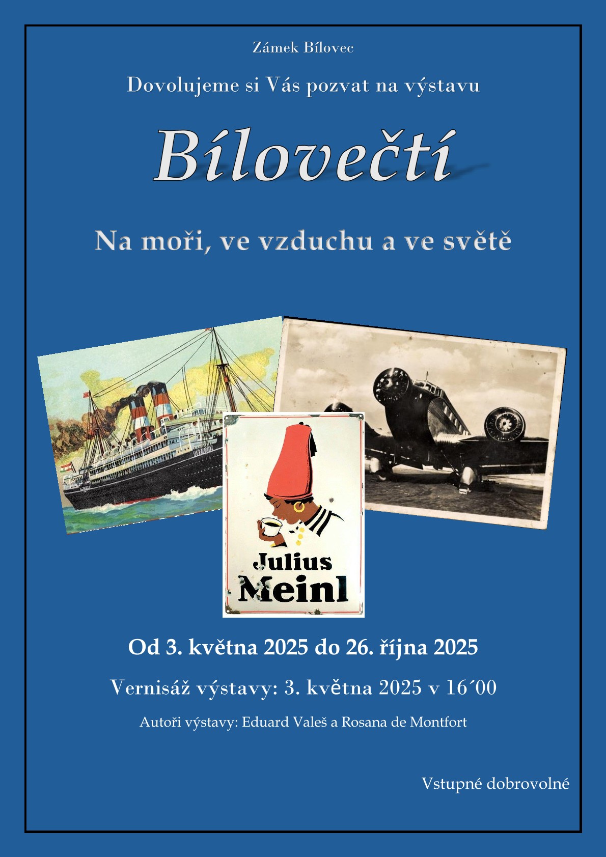 Bílovečtí na moři, ve vzduchu a ve světě