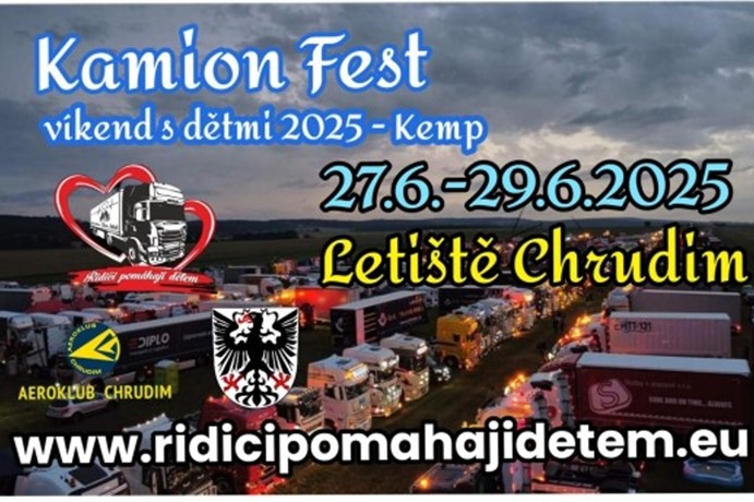 Kamion Fest víkend s dětmi 2025 - Kemp