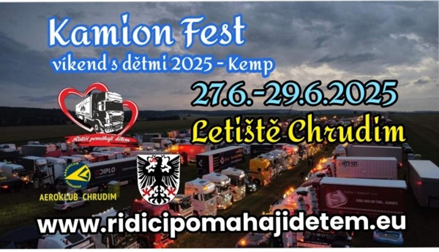Kamion Fest víkend s dětmi 2025 - Kemp