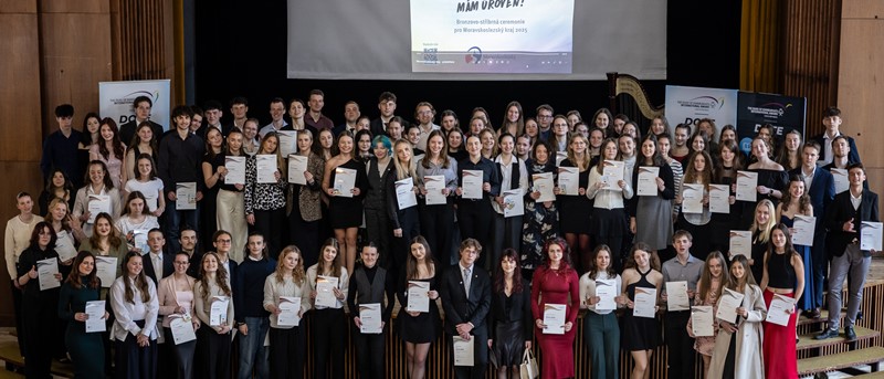 Skoro dvě stě lidí z Moravskoslezského kraje si v Ostravě převzalo ocenění DofE