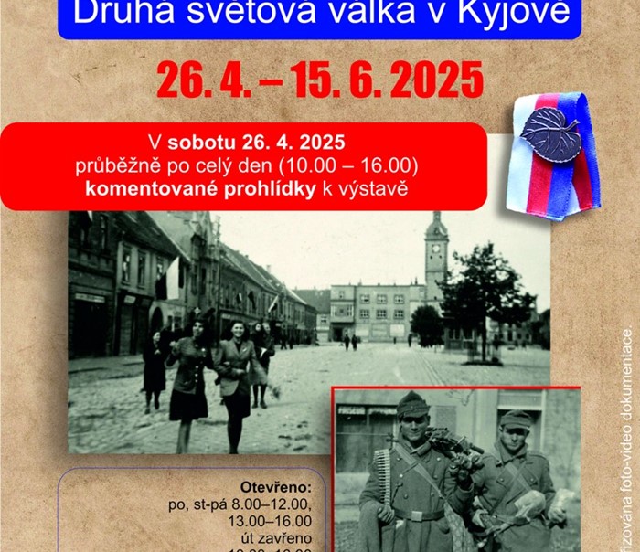 Výstava Léta ponížení i hrdosti. Druhá světová válka v Kyjově