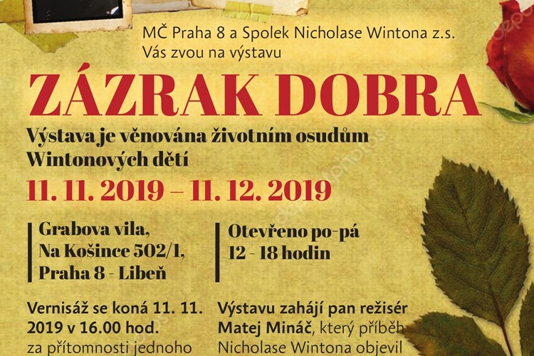 Výstava připomíná životní osudy Wintonových dětí
