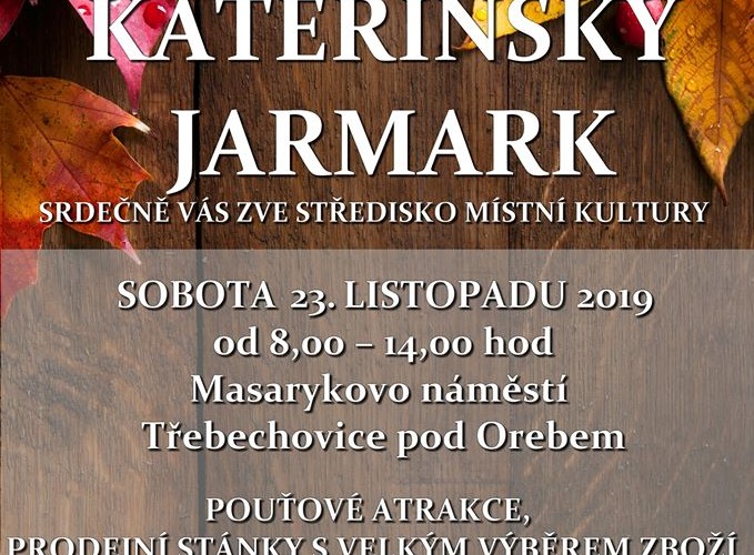 Kateřinský jarmark nabídne rukodělné výrobky i dobroty a pochutiny