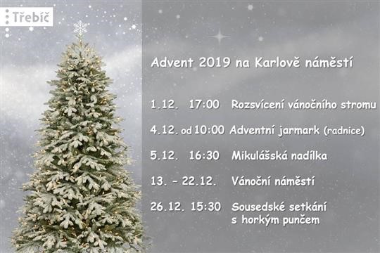 V adventním čase čeká Třebíčany zbrusu nová vánoční výzdoba a osvětlení
