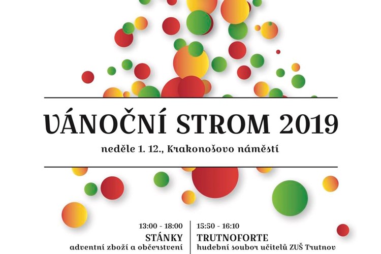 I letos ozdobí Krakonošovo náměstí vánoční strom