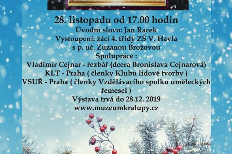 Přijďte se podívat na výstavu Betlémů