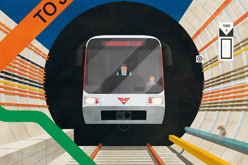 Vychází první dětská kniha o pražském metru. Nabízí propracované ilustrace i příběh chlapce a jeho dědečka