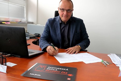 Skupina ČEZ má 66 partnerských škol. Nejnovějším přírůstkem je Střední škola stavební a strojní v Teplicích 