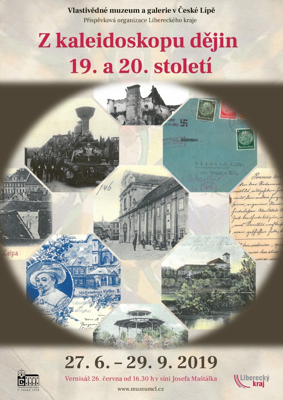 Plakát na výstavu Z kaleidoskopu dějin 19. a 20. století 