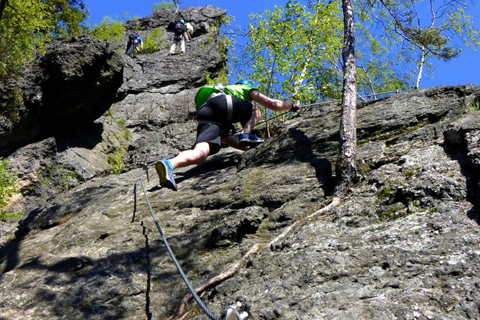 Via ferrata: Vodní brána