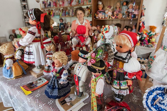 Muzeum panenek v Bobrové
