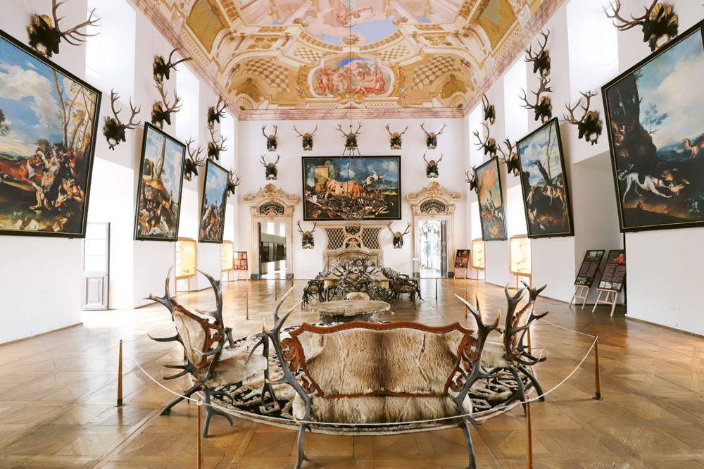 Muzeum lesnictví, myslivosti a rybářství, zámek Ohrada