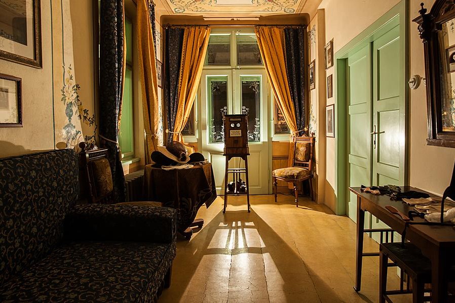 Museum Fotoateliér Seidel v Českém Krumlově.