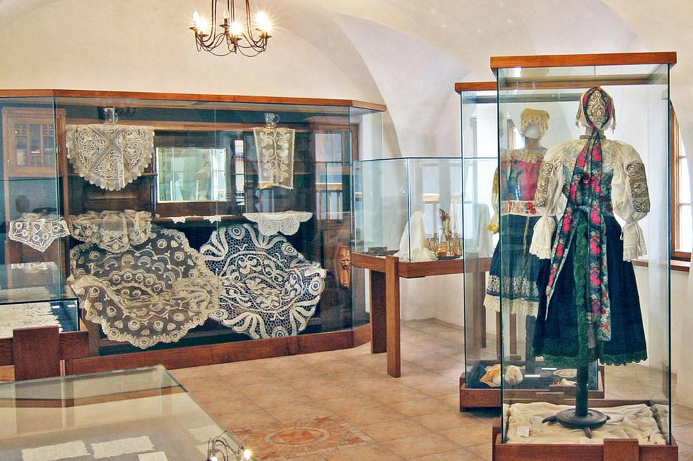 Muzeum krajky v Prachaticích.