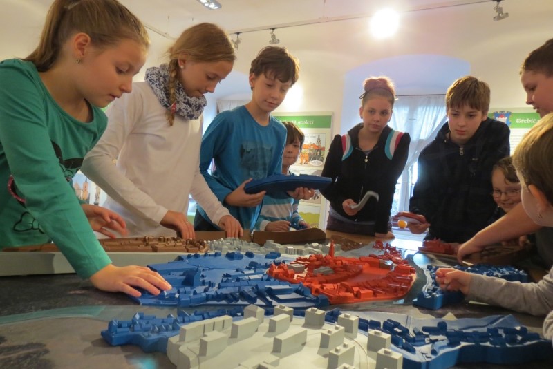 Interaktivní expozice - Cesty časem.