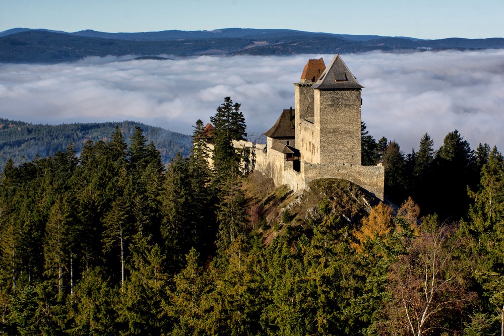 Hrad Kašperk.