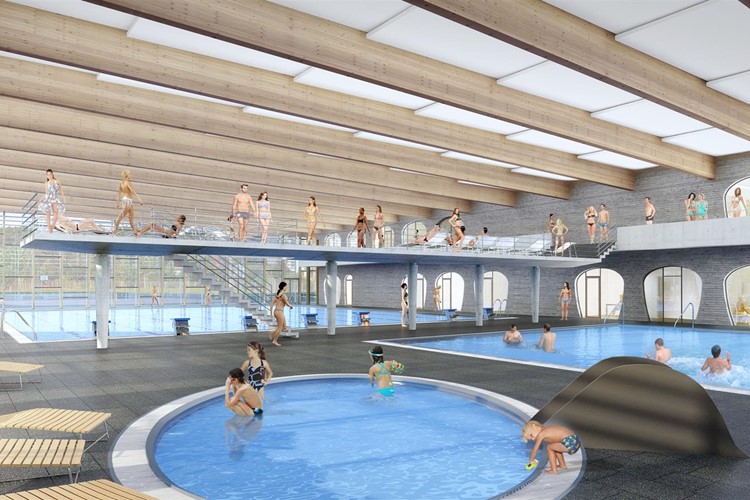 Znojmo žádá o podporu pro projekt výstavby krytého bazénu