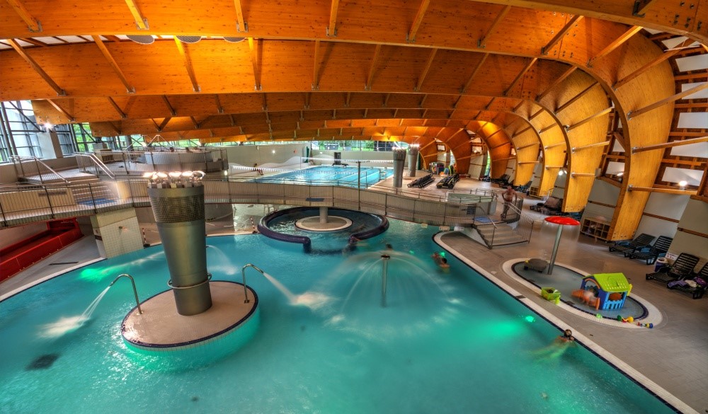 Aquapark Kohoutovice v Brně.