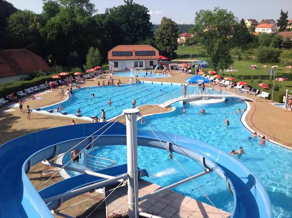 Koupaliště Hluboká nad Vltavou