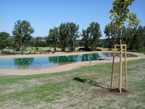 Přírodní koupací biotop Blovice