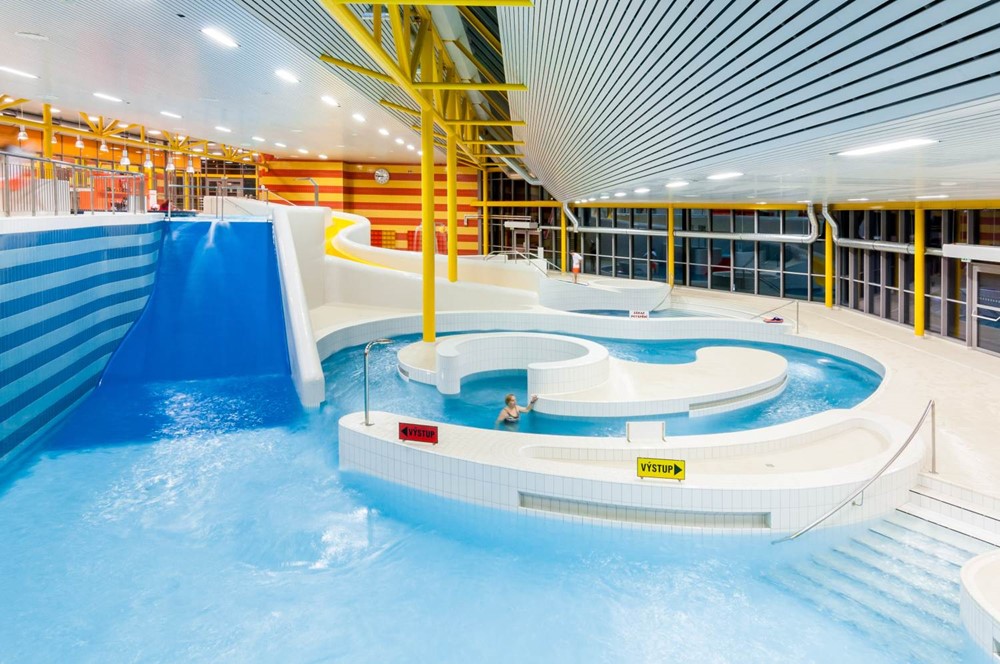 Aquacentrum Šutka patří mezi nejmodernější plavecké areály v Česku.