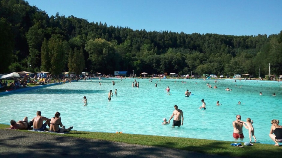 Koupaliště U Hrocha, Horní/Dolní Bukovina