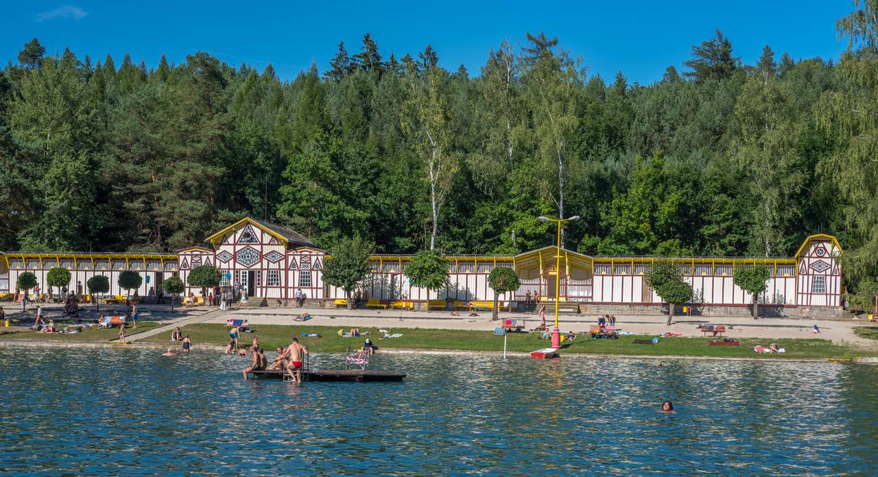Přírodní koupaliště Dachova