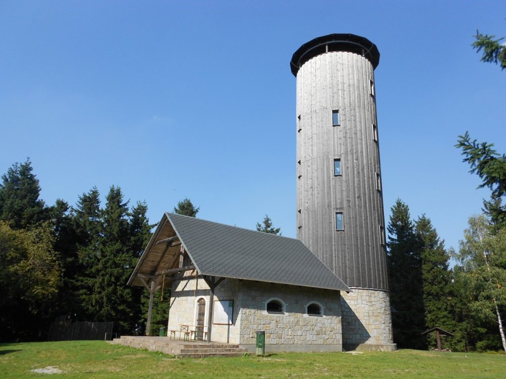 Rozhledna Borůvková hora (Blaubeerenberg)