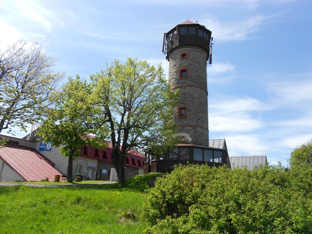 Rozhledna Hora Svaté Kateřiny (Růžový vrch)