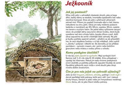 Domeček pro ježka