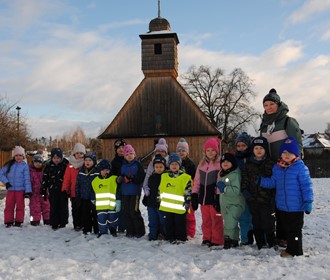 NÁVŠTĚVA DŘEVĚNÉHO KOSTELA SV.MICHAELA ARCHANDĚLA V ŘEPIŠTÍCH - 16.1.2024